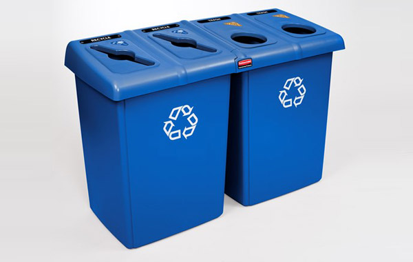 Bac de tri pour le recyclage