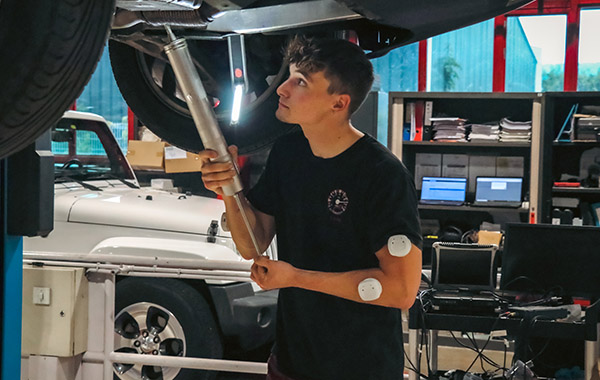 Solution d'analyse des sollicitations musculaires