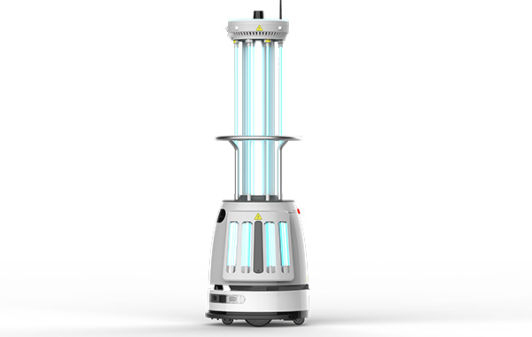 Robot équipé de lampes UV-C pour la désinfection des espaces - Adibot-S