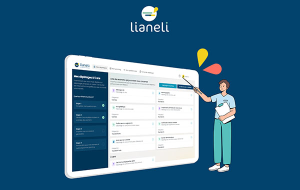 Plateforme d'identification et de planification des dépistages santé personnalisés - Lianeli