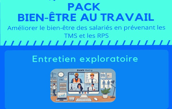Dépistage asynchrone et précoce des RPS & TMS pour tous les salariés