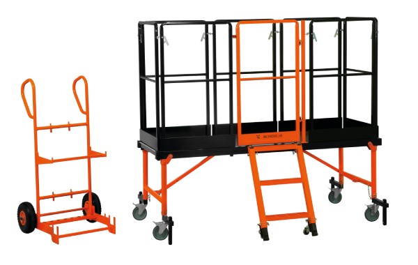 Plateforme sécurisée pour les travaux en hauteur - Modul'air