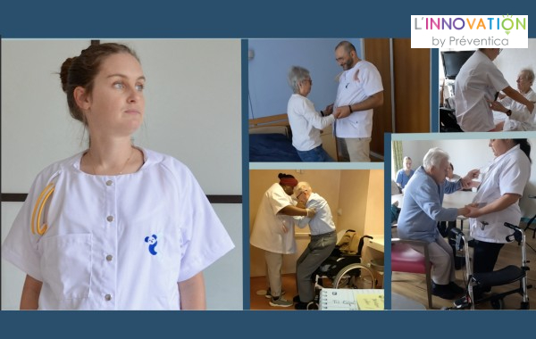 Blouse d'aide à la manutention de patients - Coala