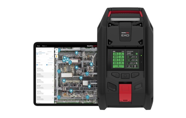 Détecteur de zone multigaz, portatif et connecté au cloud : détecte jusqu’à 8 gaz et les radiations gamma - Exo 8