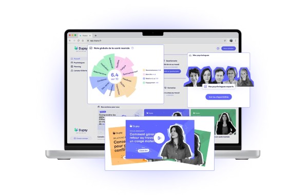 Plateforme digitale d'accompagnement dédiée à la santé mentale pour les PME et ETI - Dupsy