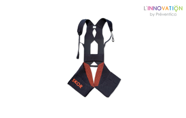 Système d’assistance lombaire, ultra-léger pour soulager les lombaires - Exopostural Skor RS4