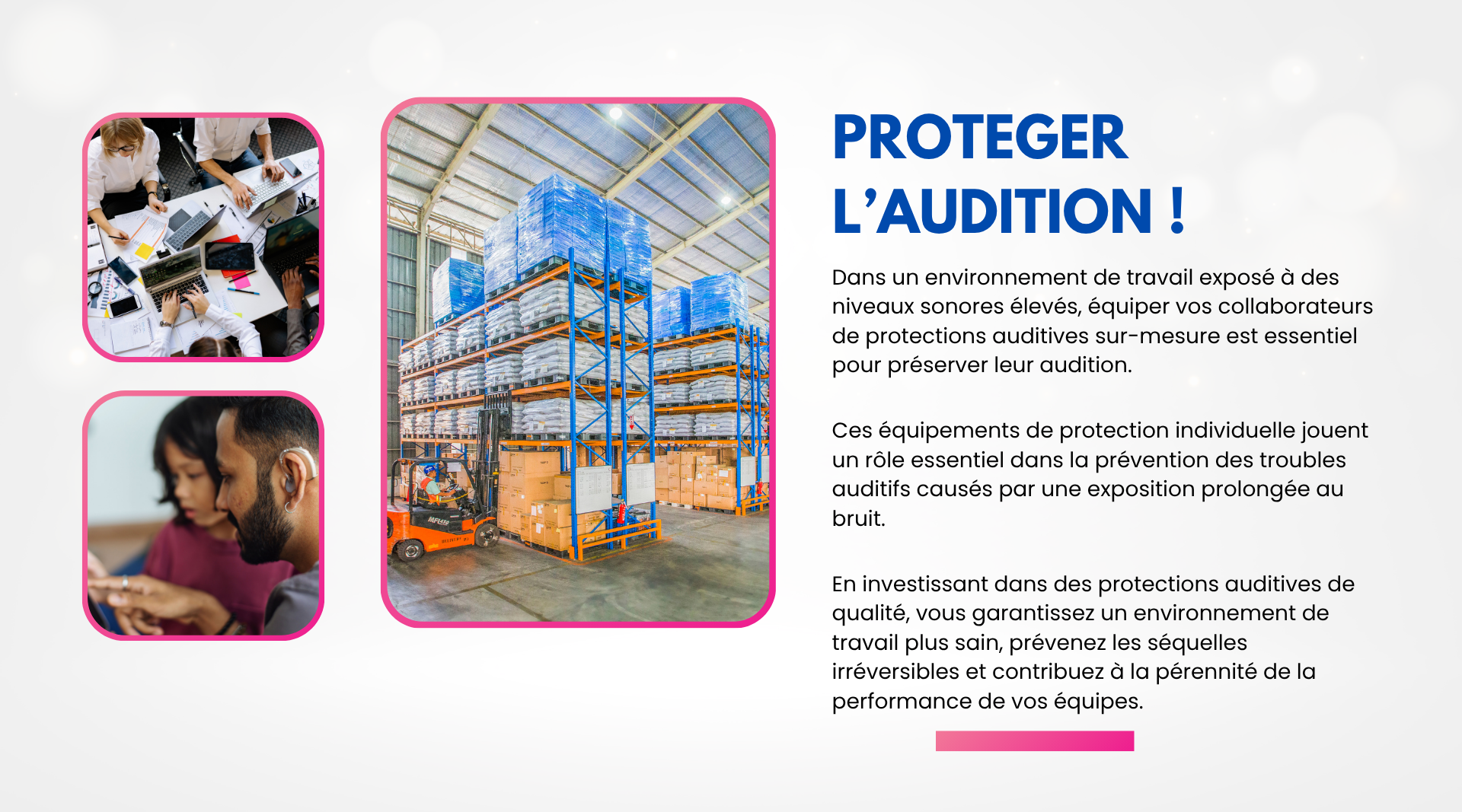 Protection auditive sur-mesure