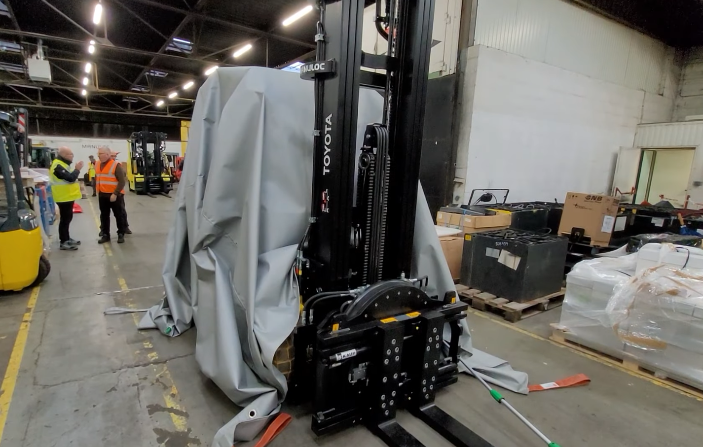 Couverture anti-feu chariot élevateur - VLICOVER