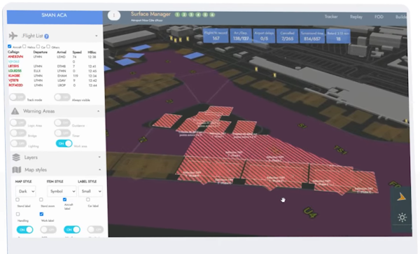 Solution de surveillance et détection d'événements Aéroportuaires - SMAN