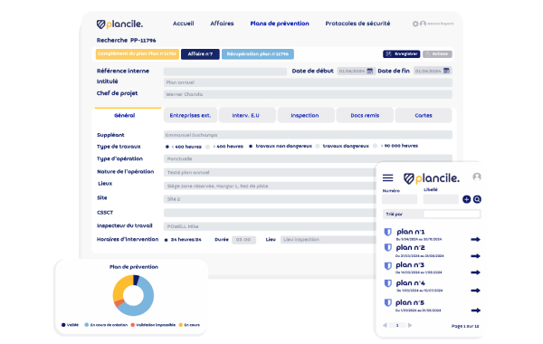 Logiciel de Plan de Prévention & gestion de la Coactivité - Plancile®