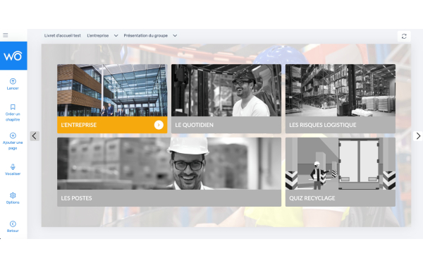 Accueil sécurité digitalisé