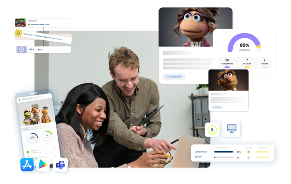 Formation et elearning courts - "Ancrez les bons réflexes. Activez les bons savoirs"