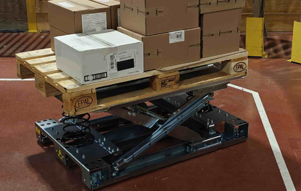 Table de mise à niveau ergonomique, élévatrice, autonome et sans énergie