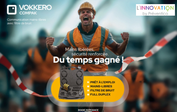 Système audio radio talkie walkie - VOKKERO COMPAK