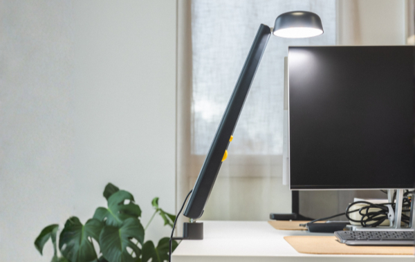 Lampe à pince Bleu nuit - Polux Original