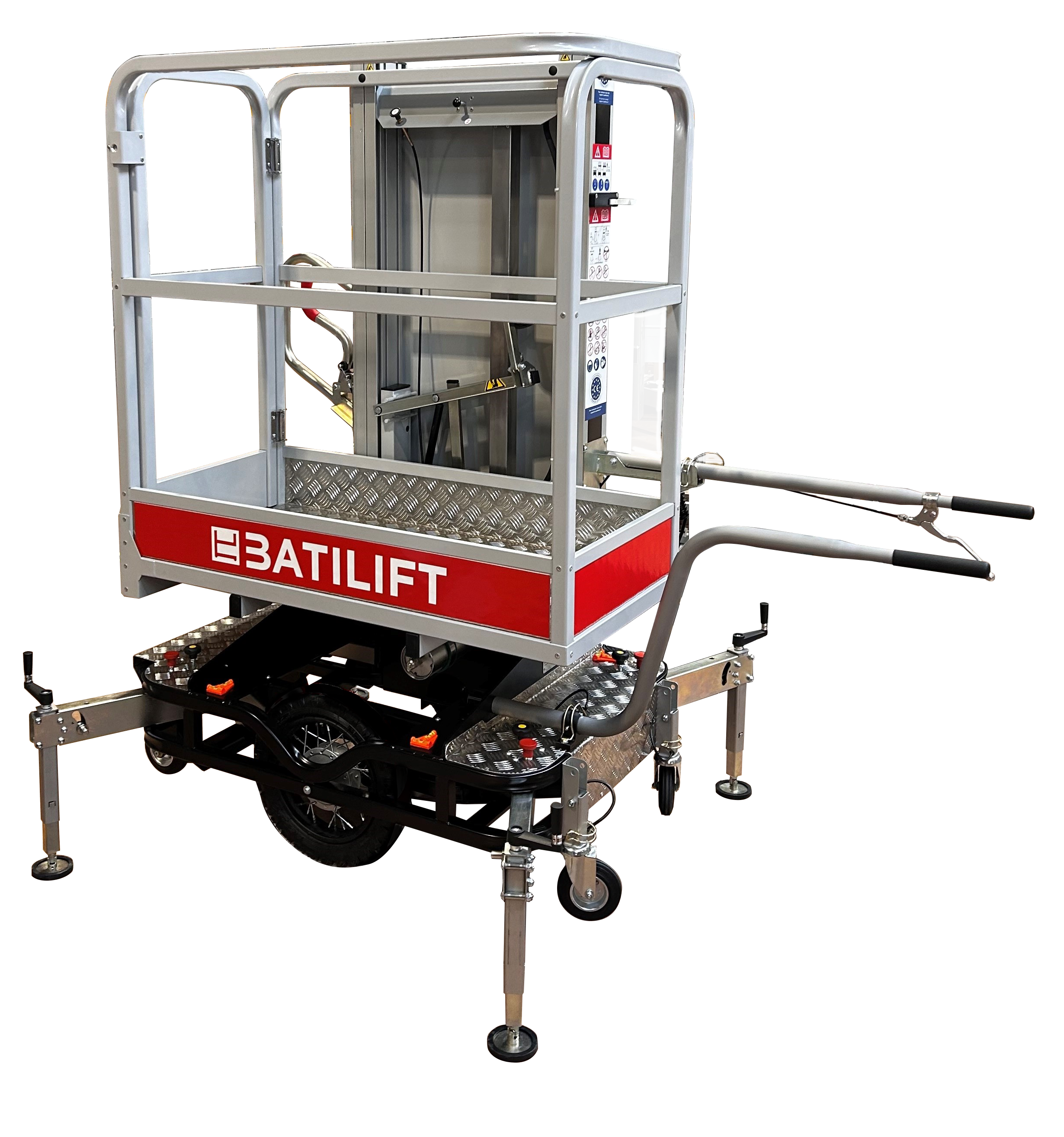 BATILIFT® Outdoor : La micro-nacelle manuelle pour les interventions extérieures