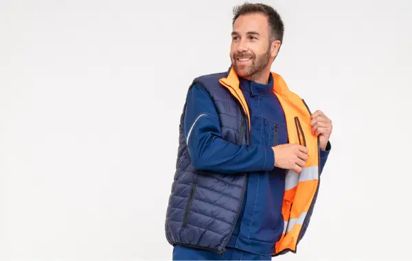 Bodywarmer réversible