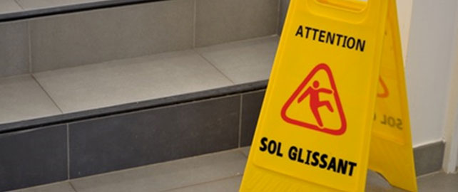 Prévention des chutes de plain pied : les obligations de l’employeur