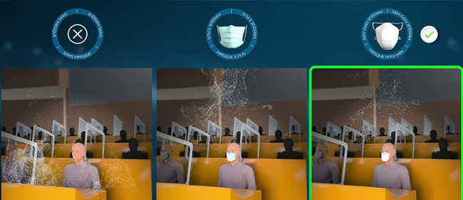 Améliorer la QUALITE DE L'AIR et réduire les risques de transmissions d'aérosols grâce à la simulation