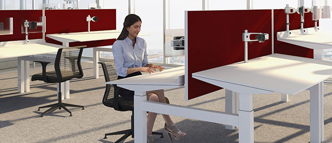 Ergoblic : un bureau dont le plan de travail incliné à 3° génère une posture apaisée