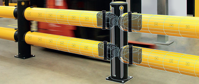 Des barrières de sécurité flexibles en polymère pour réduire le risque d’accident