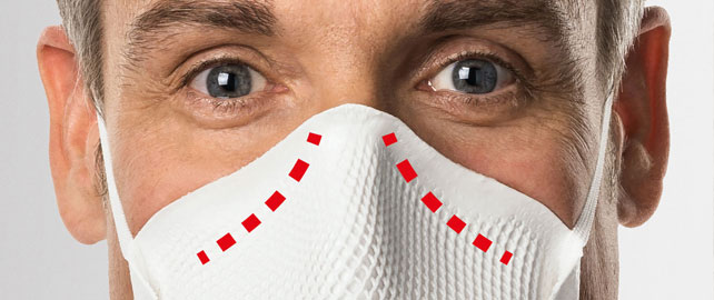 Les masques Moldex Air combinent les avantages des masques chirurgicaux et FFP  