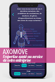 Axomove, une plateforme e-santé de prévention des TMS