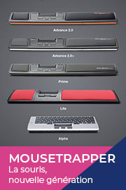 Mousetrapper : l’alternative ergonomique à la souris 