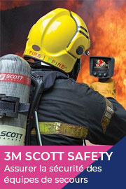 Depuis 80 ans, Scott Safety équipe pompiers et personnel d'urgence