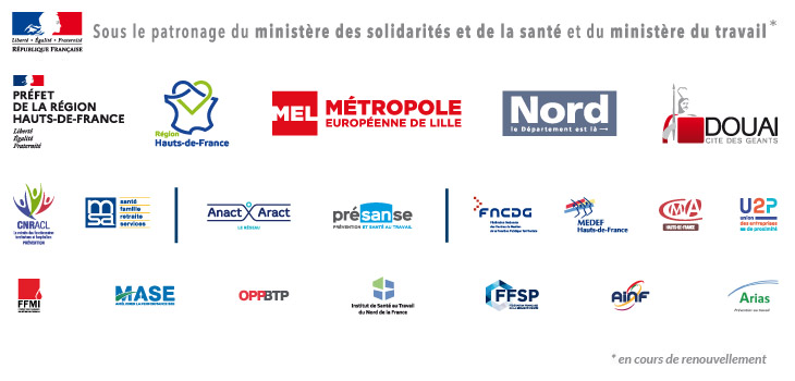 Partenaires Préventica NORD FRANCE 2021